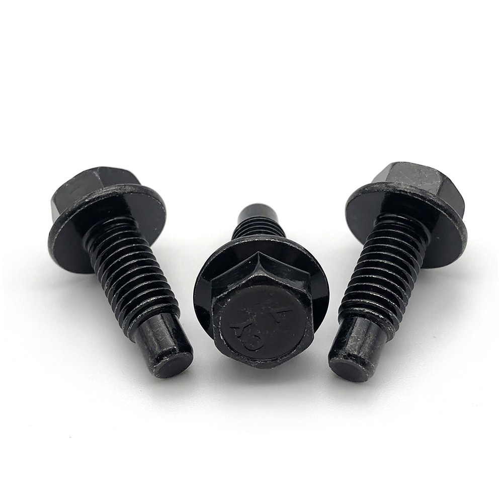 Chuanghe - Grade 8.8 Black Full Threaded Hex Bolts hex head bolt hex flange bolt flange bolts 4