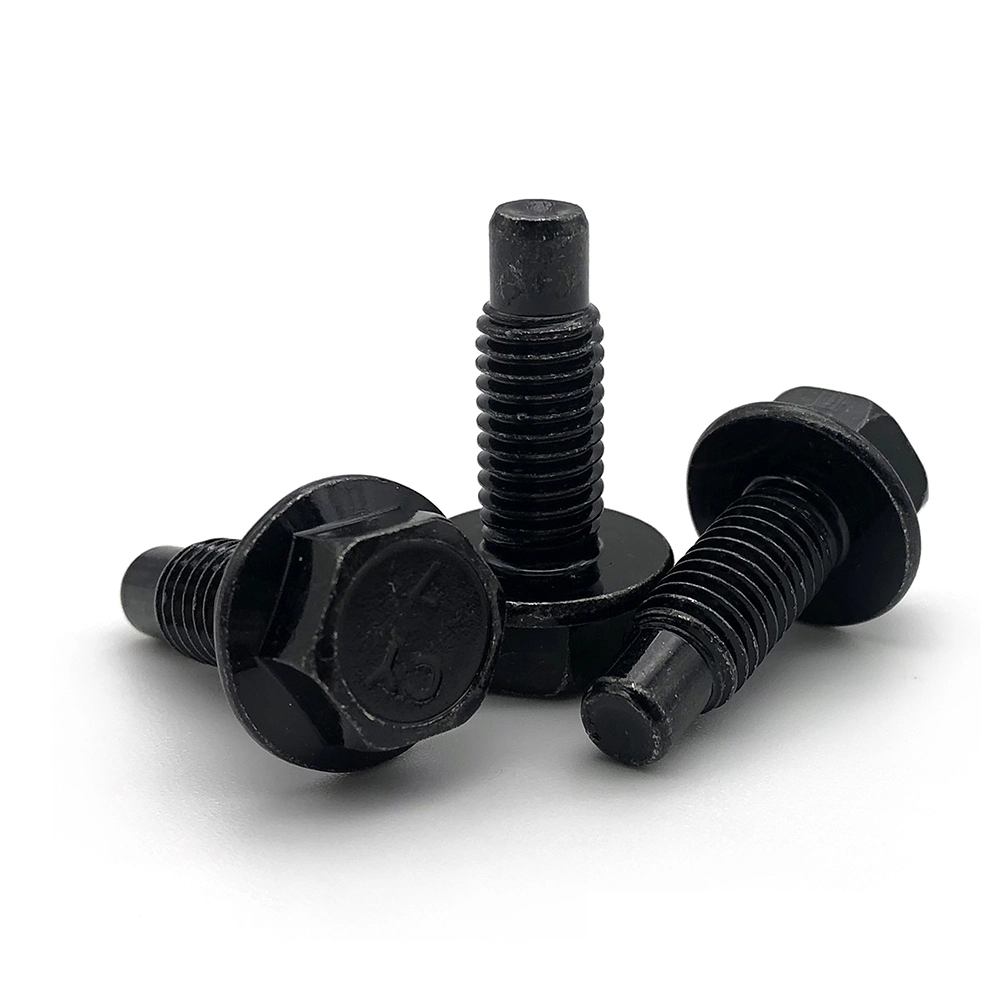 Chuanghe - Grade 8.8 Black Full Threaded Hex Bolts hex head bolt hex flange bolt flange bolts 1