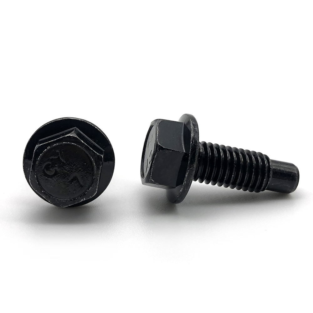 Chuanghe - Grade 8.8 Black Full Threaded Hex Bolts hex head bolt hex flange bolt flange bolts 3