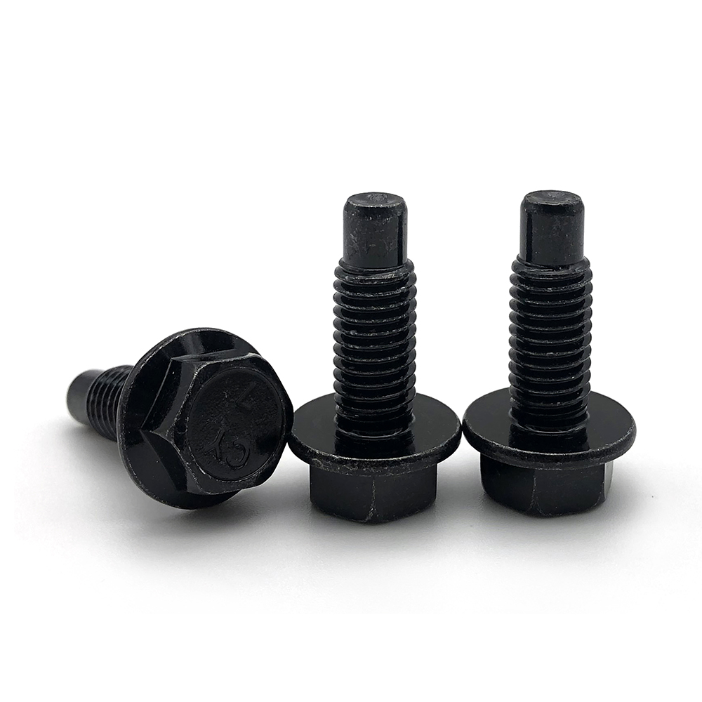 Chuanghe - Grade 8.8 Black Full Threaded Hex Bolts hex head bolt hex flange bolt flange bolts 7