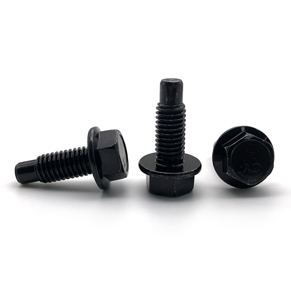 Chuanghe - Grade 8.8 Black Full Threaded Hex Bolts hex head bolt hex flange bolt flange bolts 6