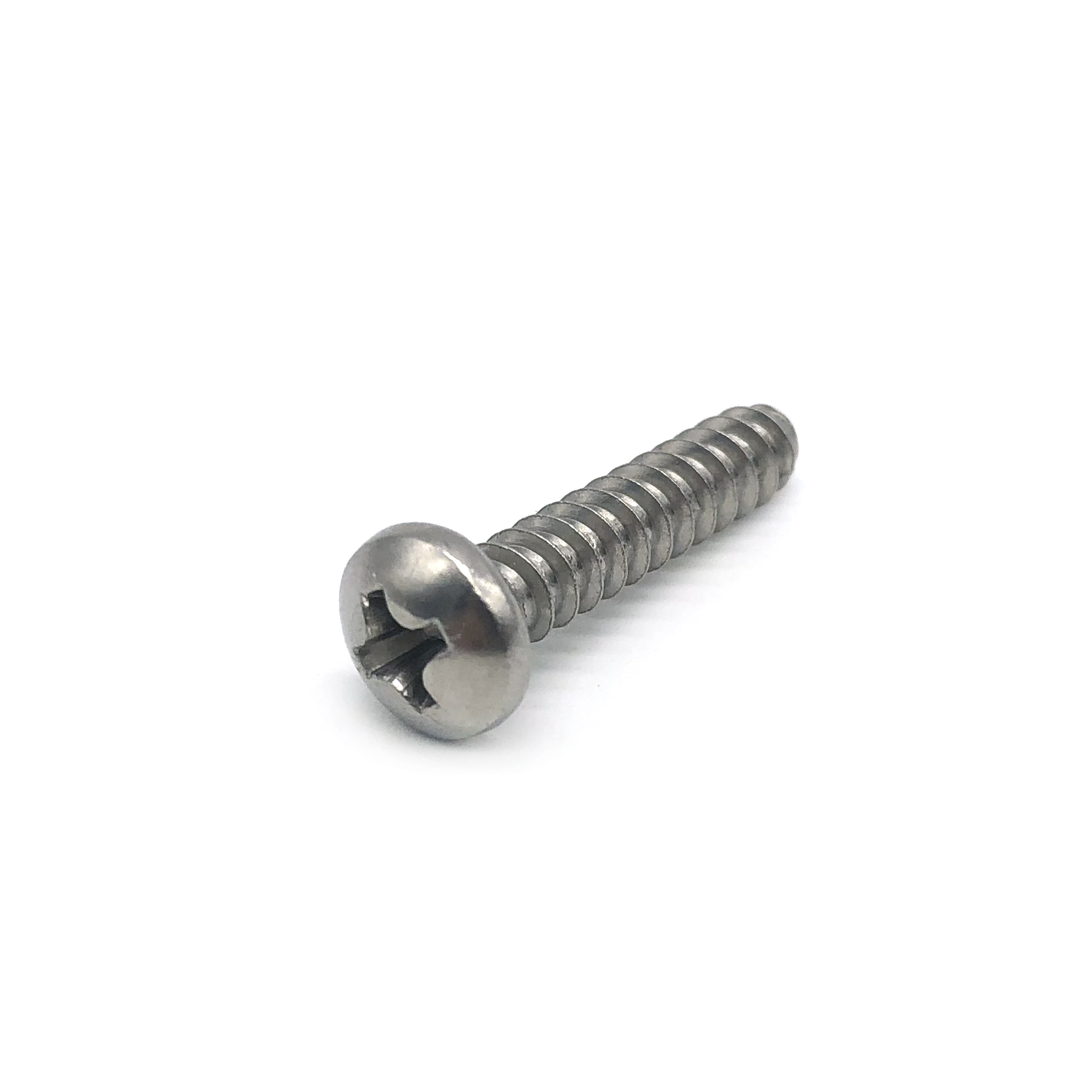 Chuanghe - Polished surface treatment silver plated stainless steel machine truss head screw din967 Pan head screw 5