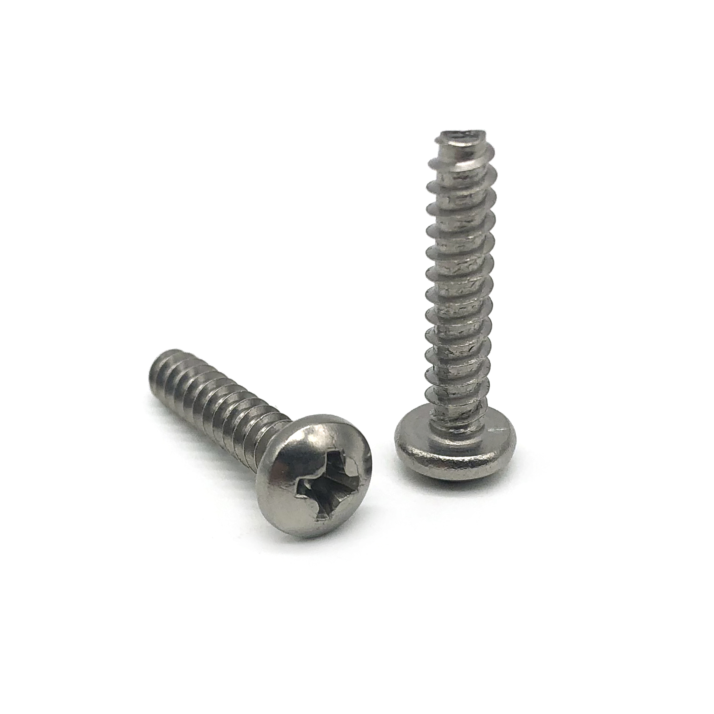 Chuanghe - Polished surface treatment silver plated stainless steel machine truss head screw din967 Pan head screw 7