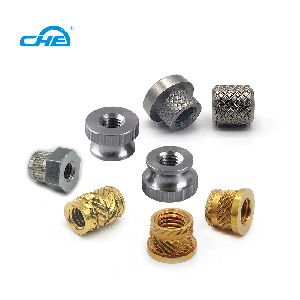 Chuanghe - China fastener OEM turning m2.5 m3 m4 m5 m6 m8 10mm stainless steel A2 A4 lock Threaded flat head insert nut knurled thumb nut thumb nut 1