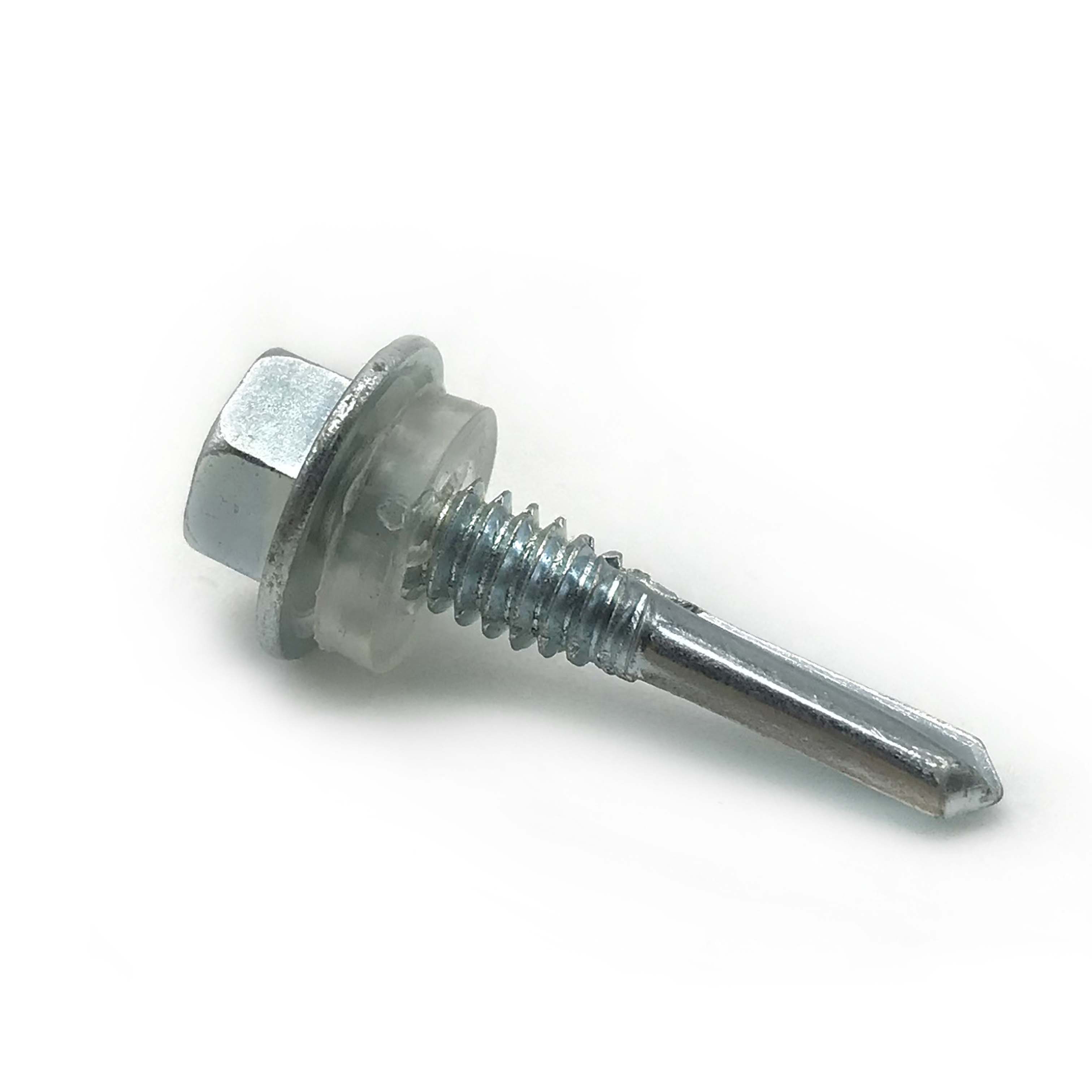 Chuanghe - China wholesale galvanised metal hexagon head for wood stainless steel hex self drilling screw with rubber washers roofing screw Self drilling screw 6