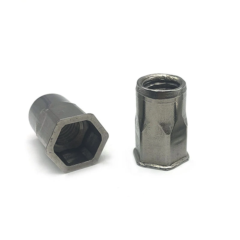 Chuanghe - Stainless steel 304 316 through hole metric threaded hex body blind rivet nut rivet nut 1