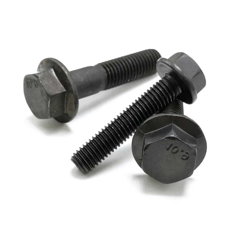 Chuanghe - Factory brass hex head half thread bolt M6 M8 M10 M12 M16 DIN 6921 hex flange bolt flange bolts 3