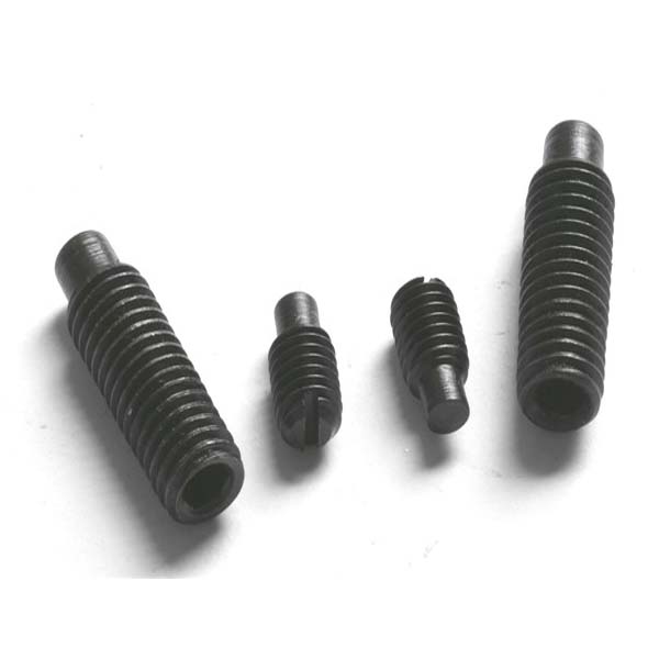 Chuanghe - OEM customized steel Zinc Plated m2 m3 m4 m5 small grub slotted set screw hexagon socket set screws with flat point Set screw 7