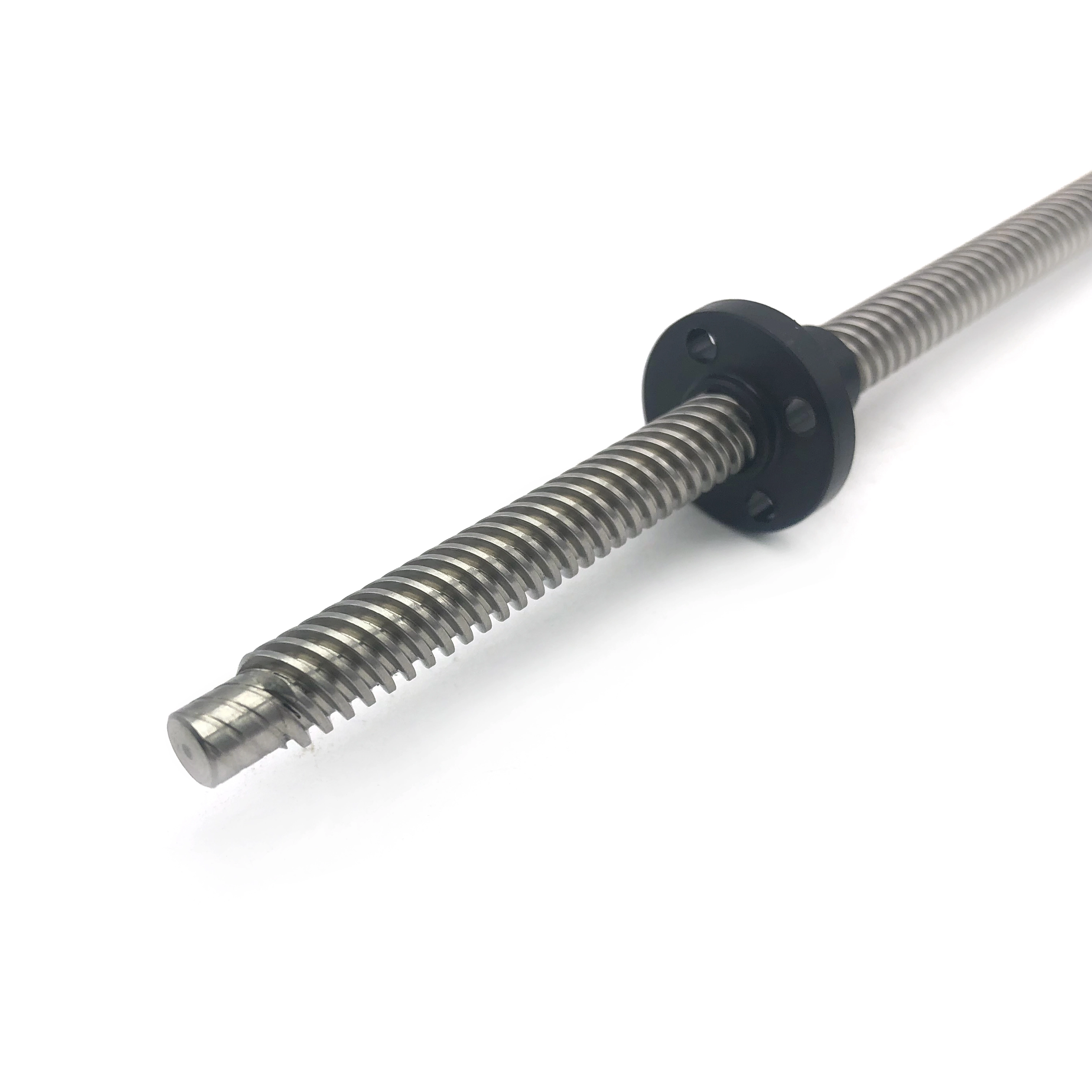 Chuanghe - China manufacturing 3000mm 2500mm 25mm miniature ball screw C7 Precision Linear Actuator SFU1605 cnc Ball Screw with Single Nut ball lead screw 1