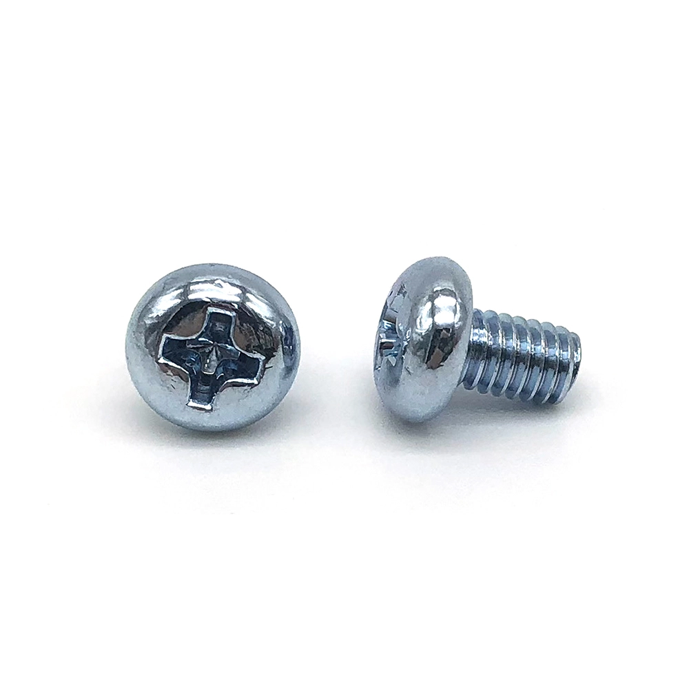 Chuanghe - DIN JIS ISO Stainless Steel Phillips Pan Head Machine Fastener Screw Cross Recessed Screws Pan head screw 1
