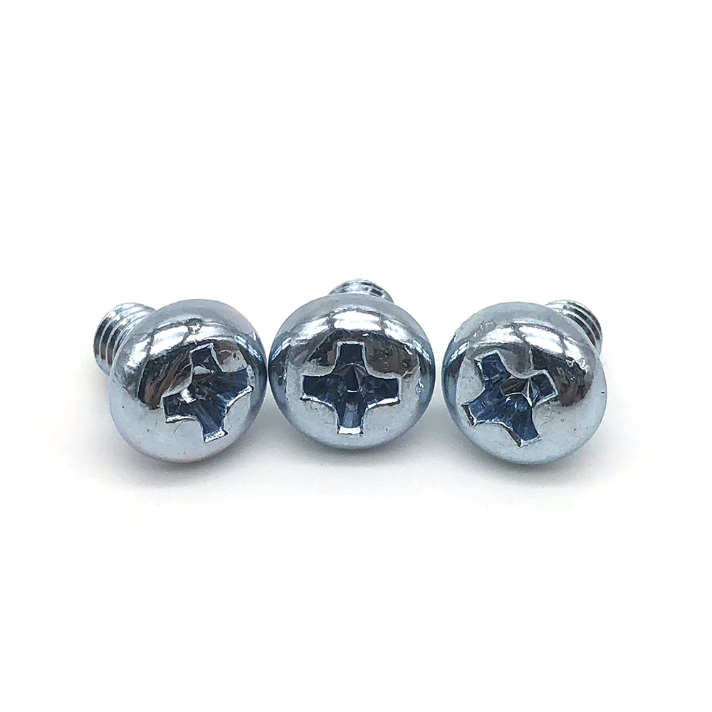 Chuanghe - DIN JIS ISO Stainless Steel Phillips Pan Head Machine Fastener Screw Cross Recessed Screws Pan head screw 4