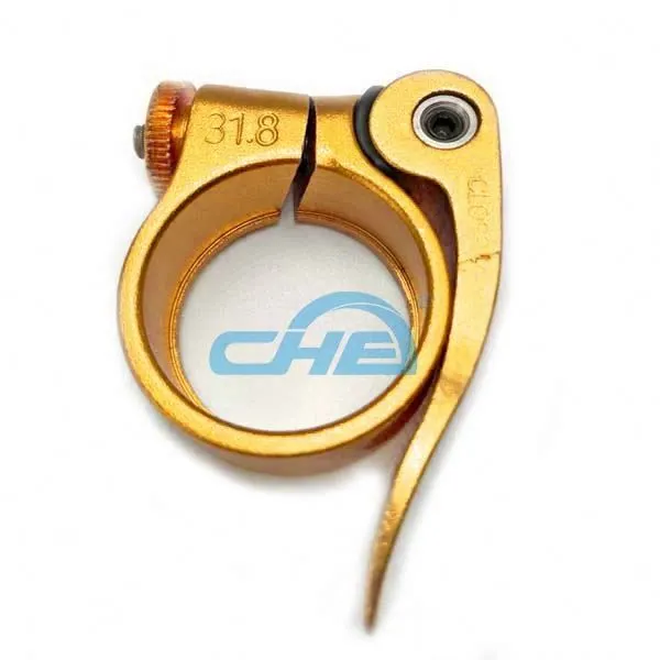 Chuanghe - China 31.8mm 34.9mm Bicycle Seat Post Clamp Aluminum Alloy Quick Release Bike Seatpost Clamps Bike Parts bicycle clamp 1