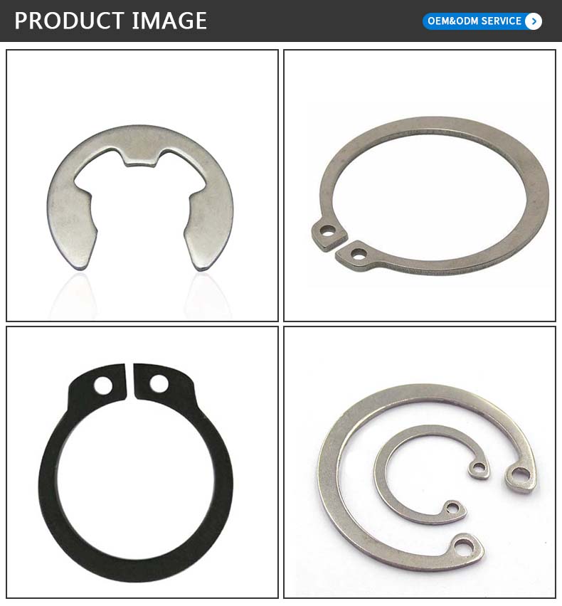 Chuanghe - China manufacturer stainless steel C Type Retaining Ring Circlips Open End Lock Washer circlip 9