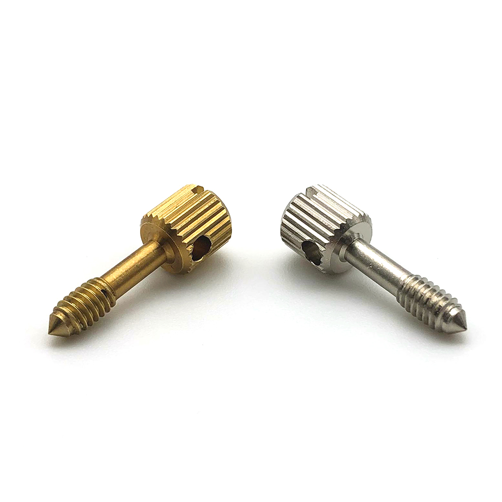 Chuanghe - High precision ss m4 thumb screw m3 m7 knurled screws round slotted head screw Thumb screw 5