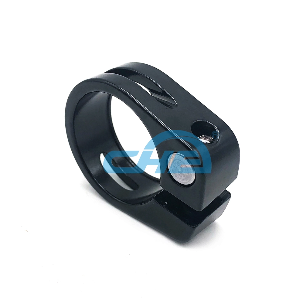 Chuanghe - China wholesale mtb High Strength adjustable aluminum alloy quick release seatpost Black bike seat post clamp 28.6mm 36mm bicycle clamp 1