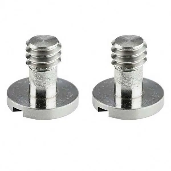 Chuanghe - Factory direct 1/4 camera d ring screw 4mm hex head hinged stainless steel tripod screw Camera screw 1