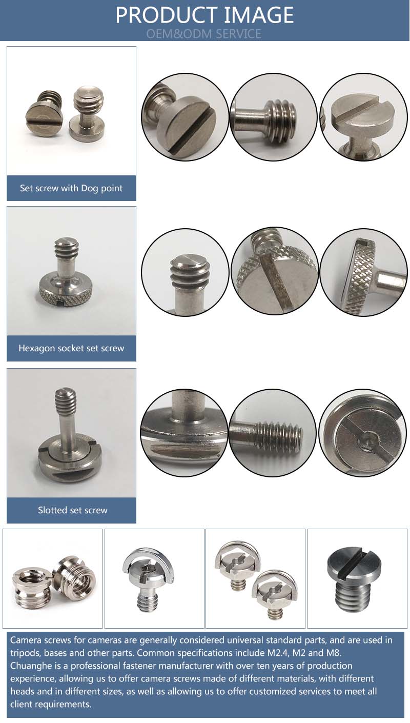 Chuanghe - Hardware materials fireproof cctv camera surge protector Camera screw 9