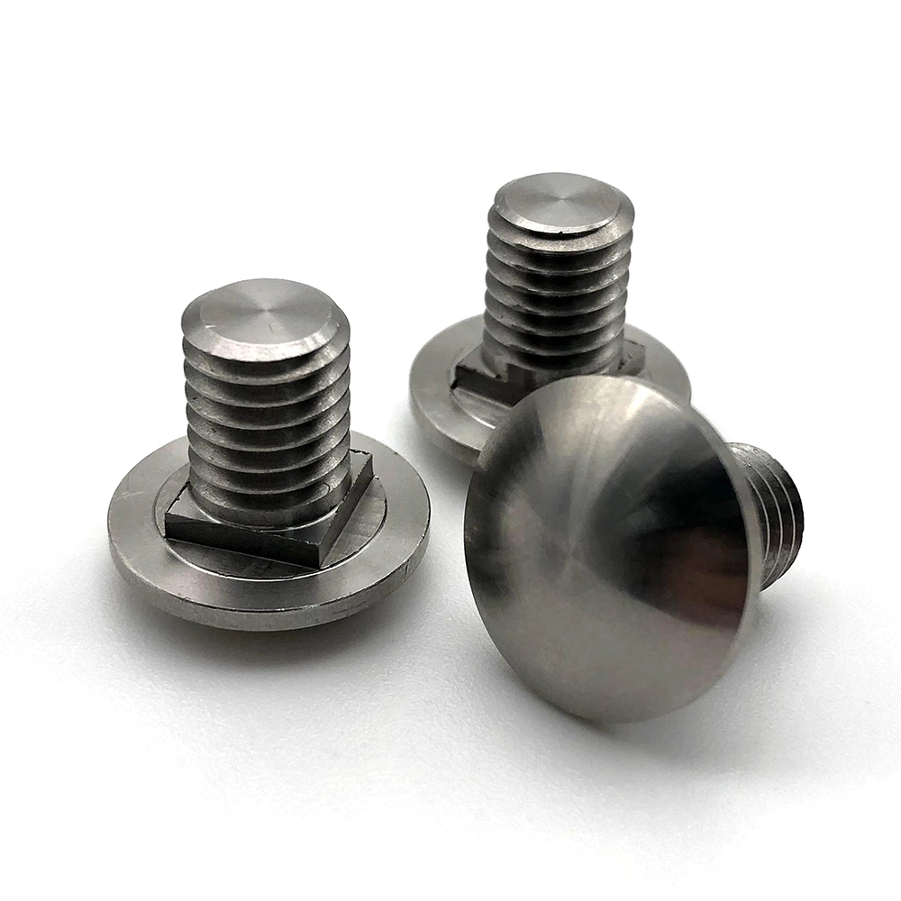 Chuanghe - Stainless steel 201 304 316 m10 cup head short square neck carriage bolt with large head Carriage bolt 1