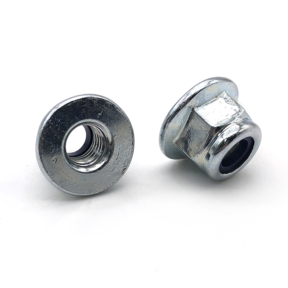 Chuanghe - M6 Nylon 304 Stainless Steel Flange Nut Inserts Hex Lock Nuts flange nut 5