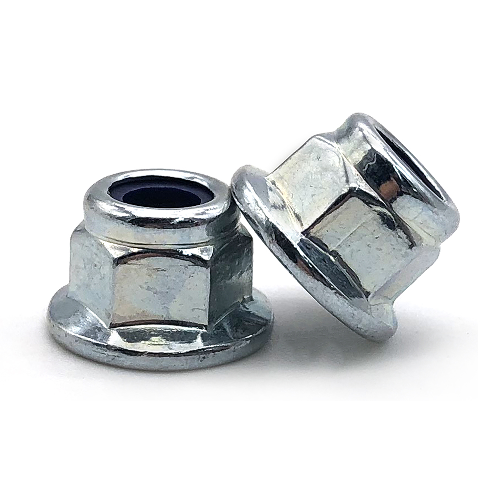 Chuanghe - M6 Nylon 304 Stainless Steel Flange Nut Inserts Hex Lock Nuts flange nut 7
