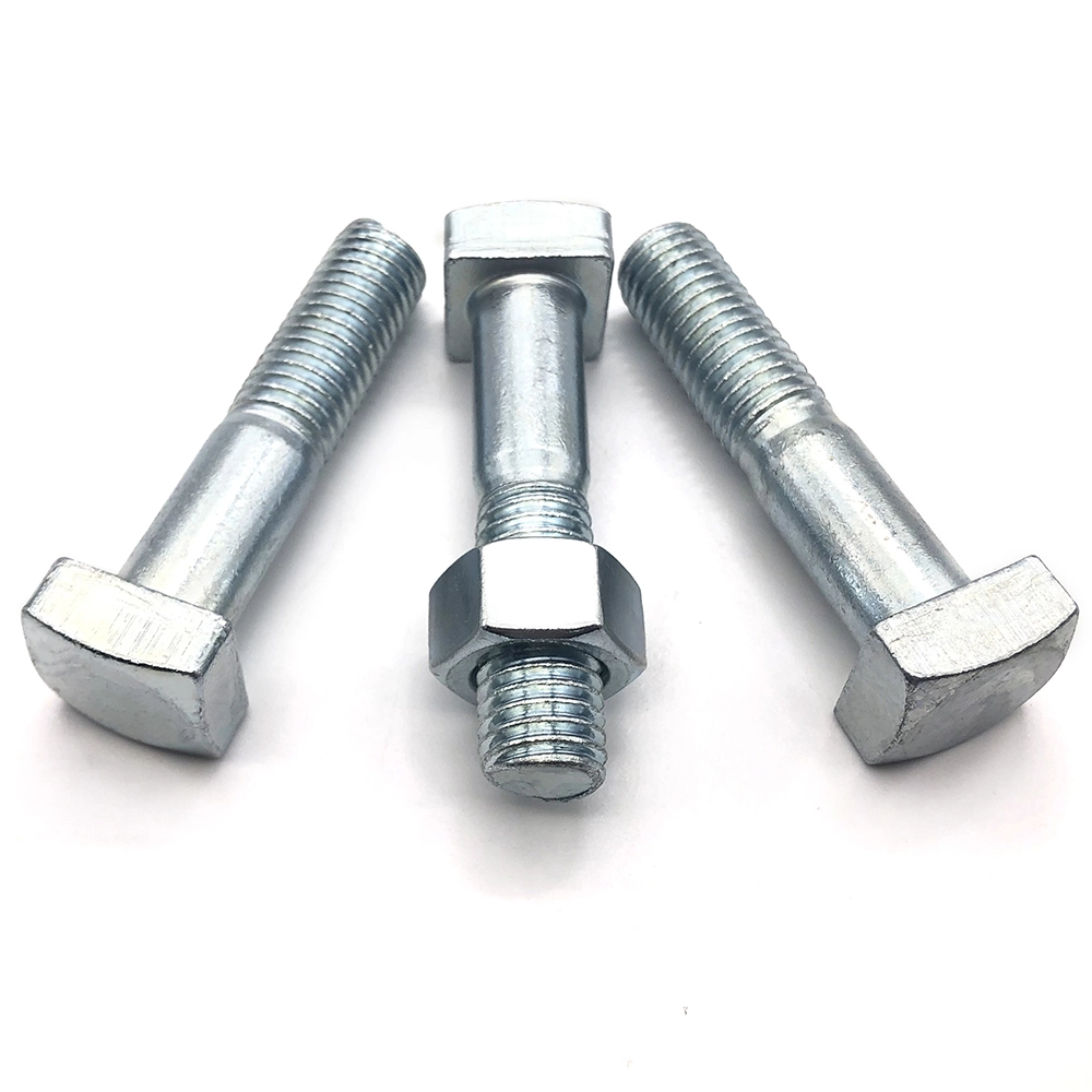 Chuanghe - M5 M6 M8 M10 Stainless Steel Flat Square Head Screw Bolt 17mm ss304 ss316 Square Bolt t bolts 1