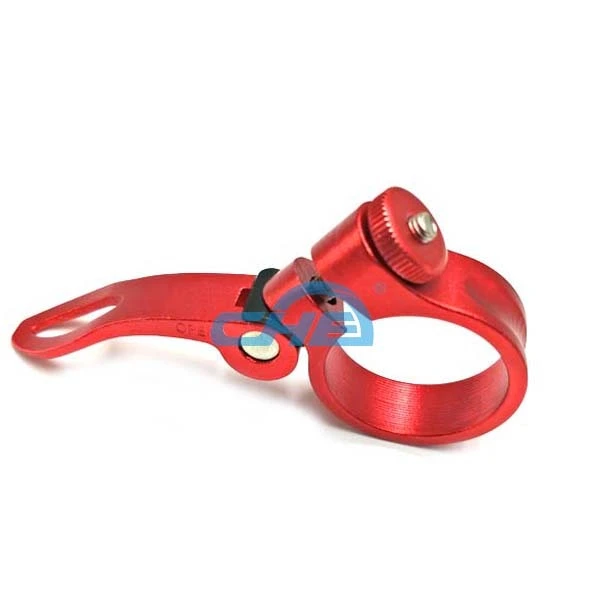 Chuanghe - China wholesale mountain bike seatpost clamp bicycle parts carbon look bike 28.6 32mm 36mm quick release seat post clamp bicycle clamp 1