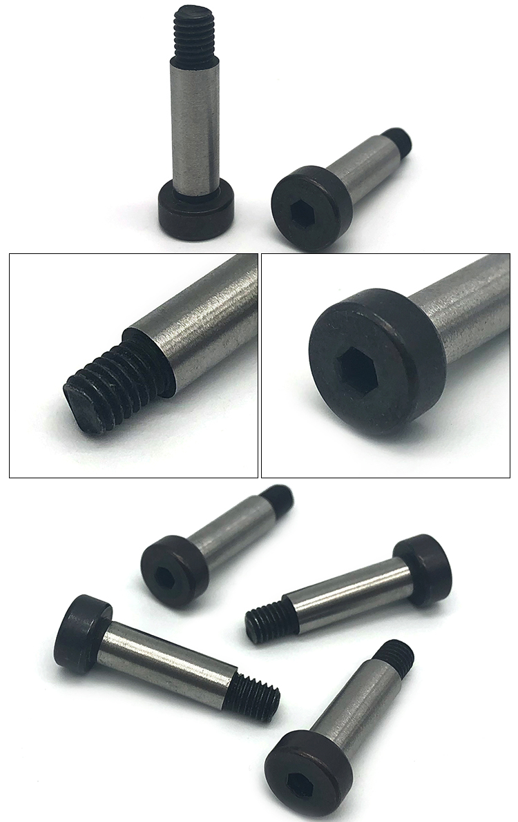 Chuanghe - China Manufacturer black alloy steel allen socket cap head m10x1.5 m4 m5 m3 5/16 shoulder bolts shoulder bolt 9