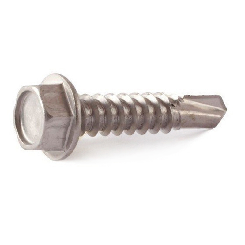 Chuanghe - Steel Self Drilling Screw Hex Head with EPDM Ruber Washer Yellow Zinc Plated Roofing Screw Self drilling screw 3
