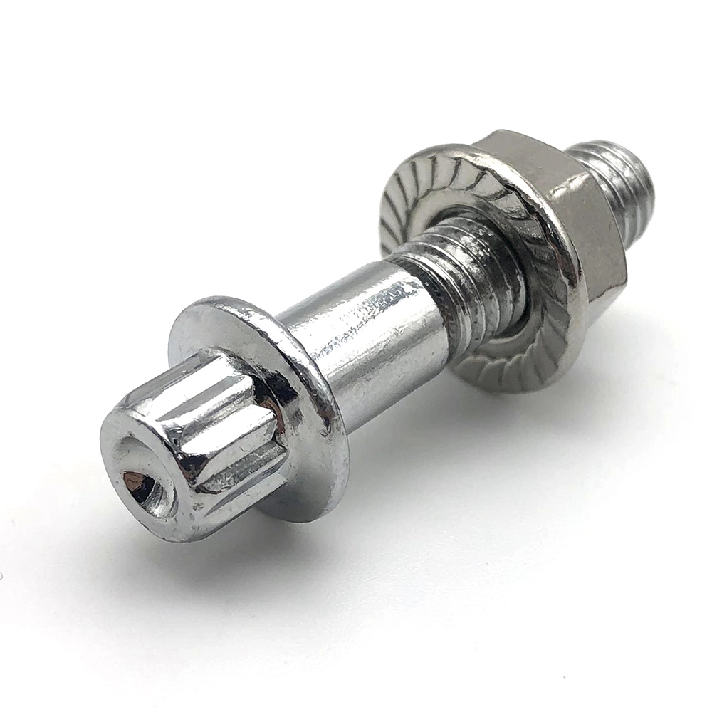 Chuanghe - Gr5 M7 M8 titanium 12 point flange bolts and nuts for wheel hub flange bolts 1