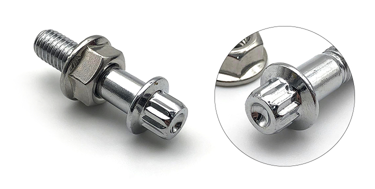 Chuanghe - M7*32 M7*24 hex flange nut Carbon Stainless Steel 12 Point Flange Bolt flange bolts 8