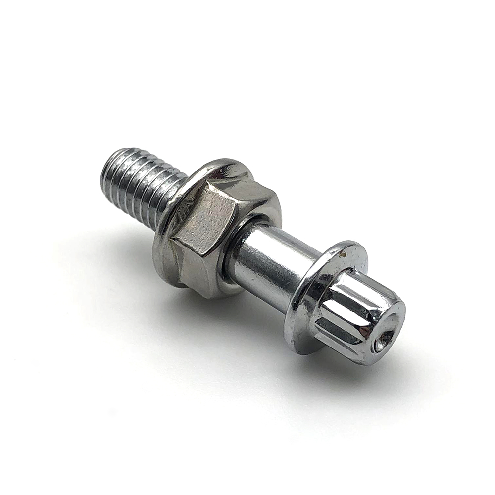 Chuanghe - Gr5 M7 M8 titanium 12 point flange bolts and nuts for wheel hub flange bolts 5
