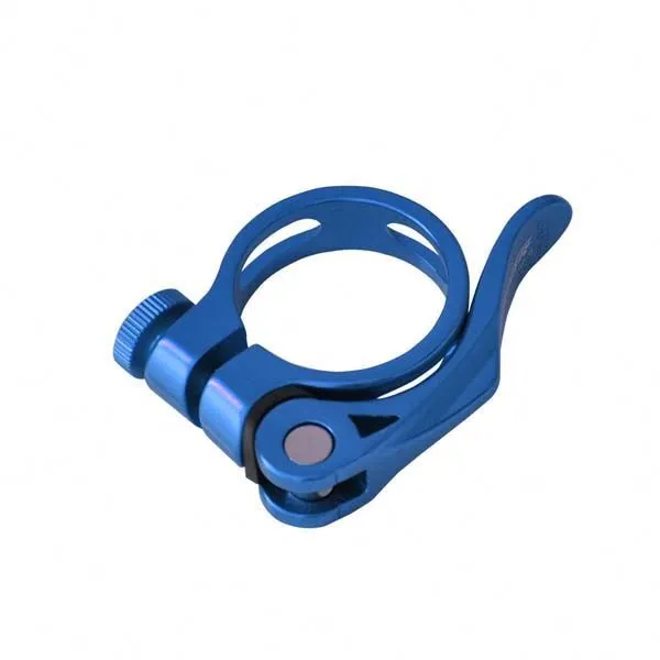 Chuanghe - Wholesale 25.4/28.6/31.8/34.9mm bicycle cnc quick release seatpost clamps aluminum alloy bike clamps bicycle clamp 1