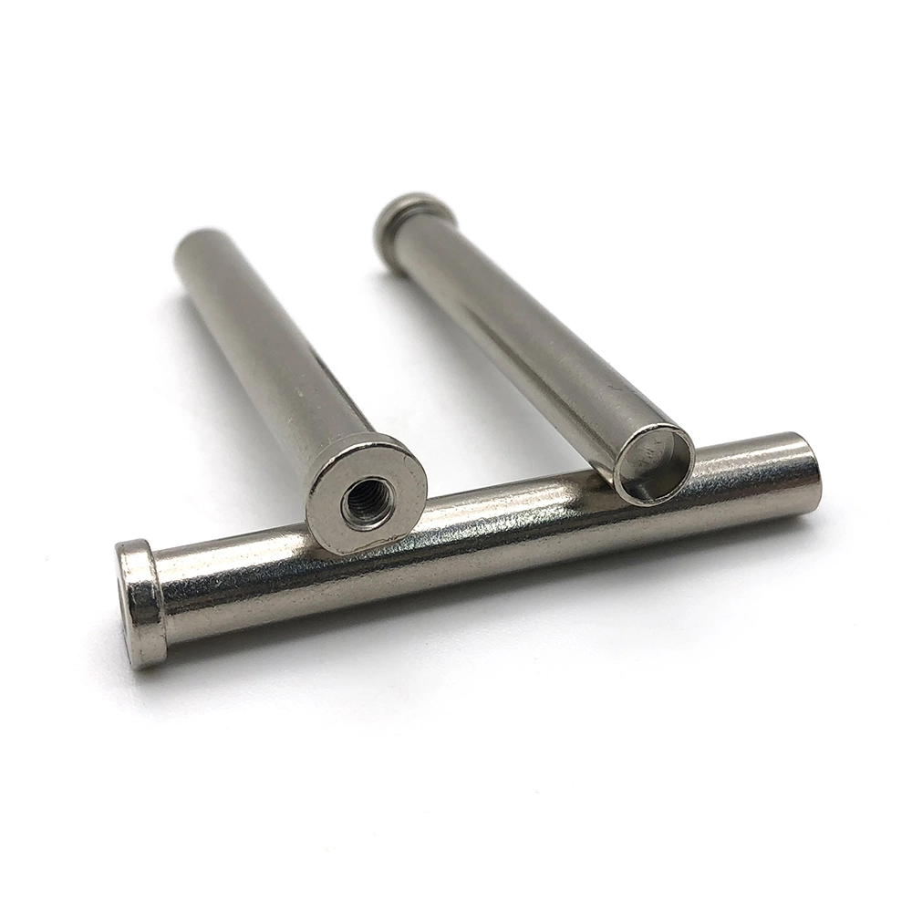 Chuanghe - Factory Special Custom Precision Metal Aluminum Stainless Steel Stepped Threaded Hollow Dowel Pin According to drawing dowel pin 1