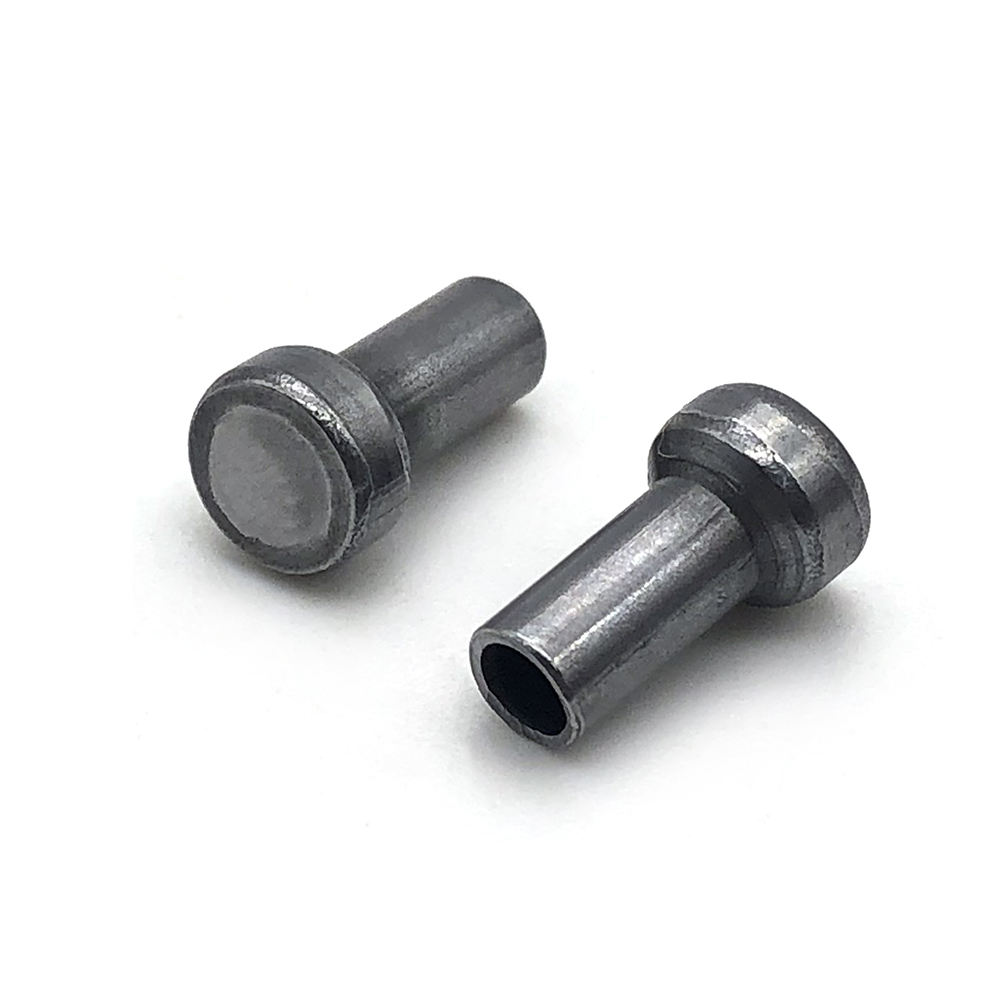 Chuanghe - Customize Nonstandard Micro Metal Brass Copper Flat Head Barrel Hollow Tubular Rivets tubular rivet/hollow rivet 1