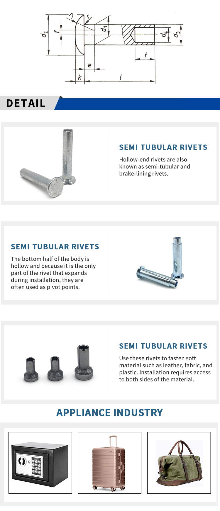 Chuanghe Fastener | custom custom rivets for business 10