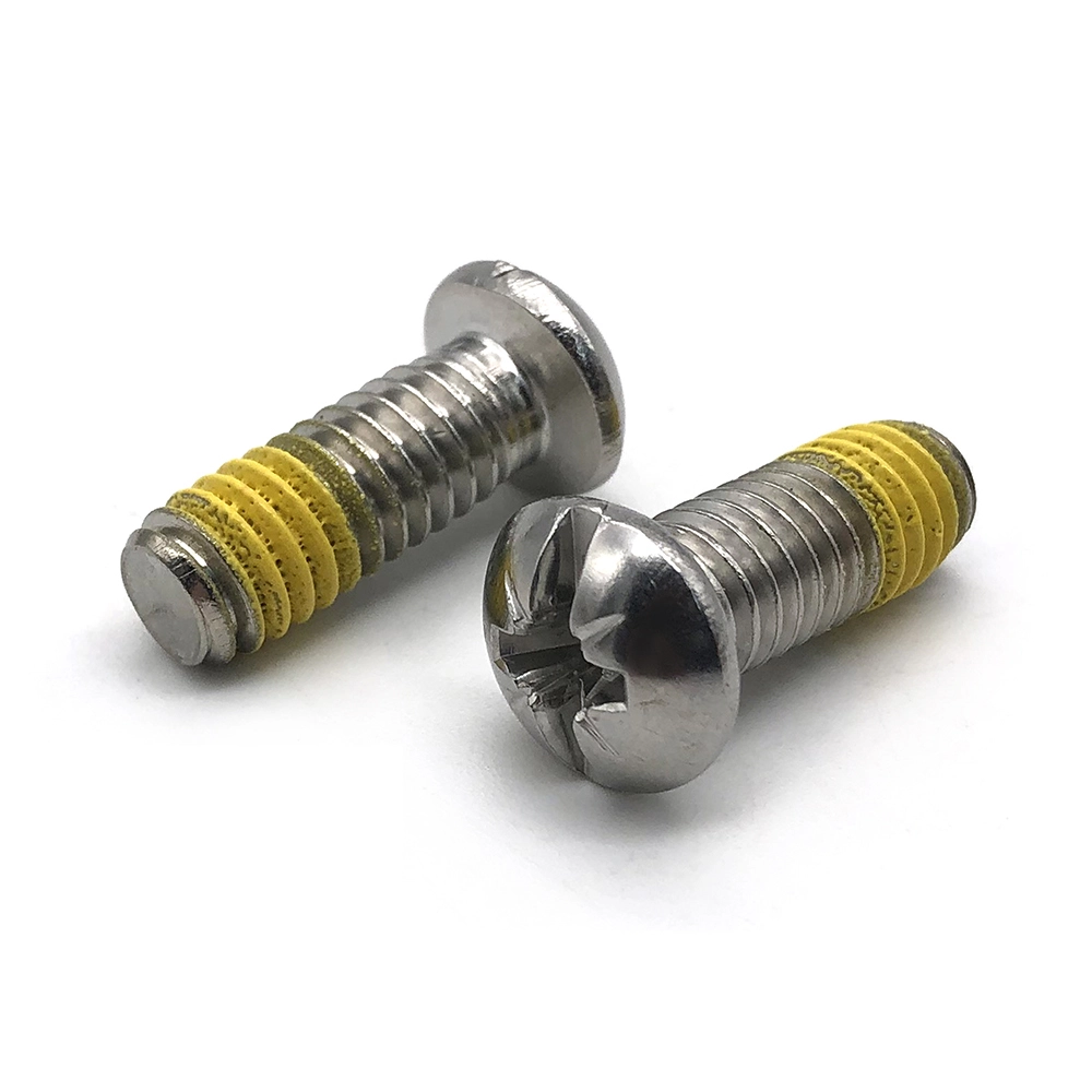 Chuanghe - 3mm 4mm 5mm 6mm Stainless Steel Head Pan Head Socket Head Machine Screws with nylon patch Pan head screw 1