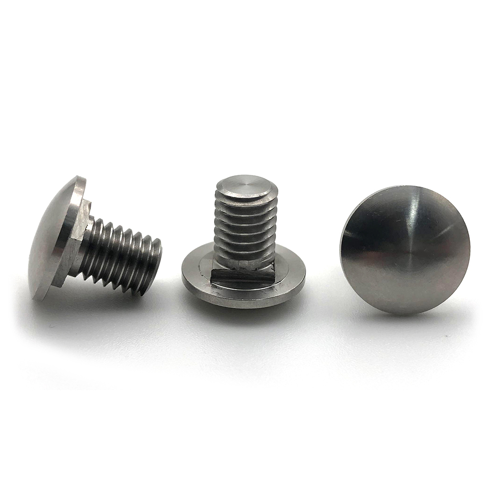 Chuanghe - DIN603 Stainless Steel SS304 Mushroom Head Square Neck m12 Carriage Bolts Carriage bolt 4
