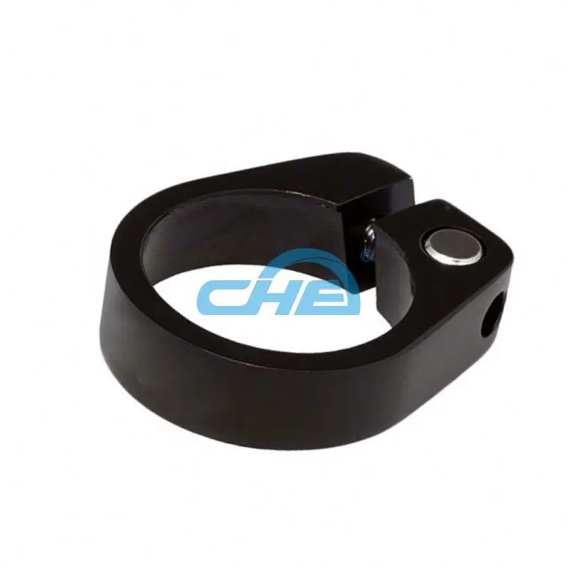 Chuanghe - Custom CNC Road Bike MTB Mountain carbon steel 34.9mm Bicycle Seat tube Post Seatpost Clamp 28.6mm bicycle clamp 1