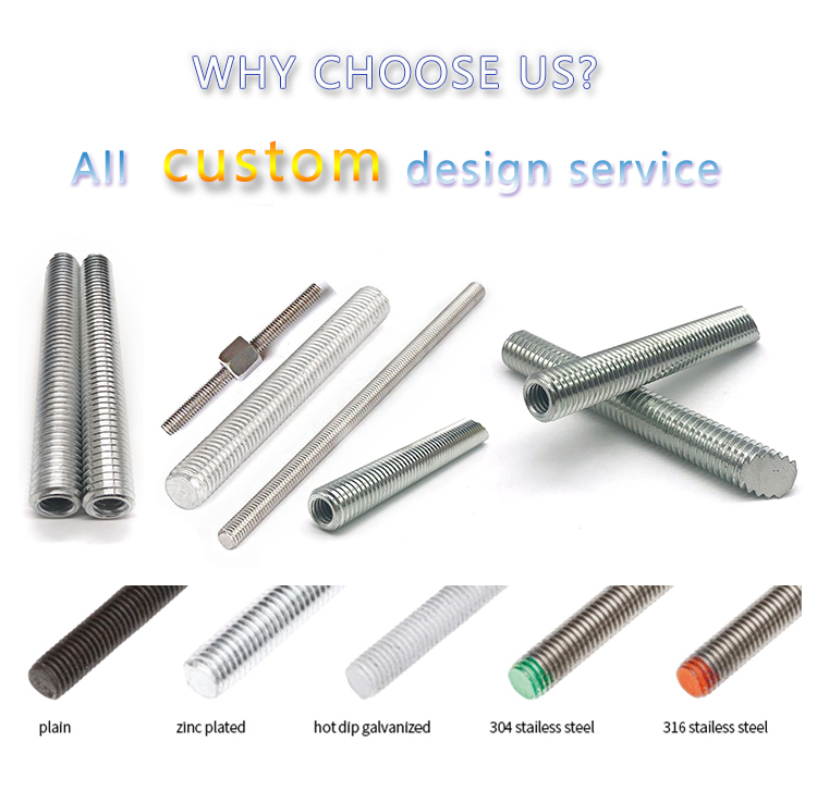 Custom all thread rod factory Manufacturer | Chuanghe Fastener 8