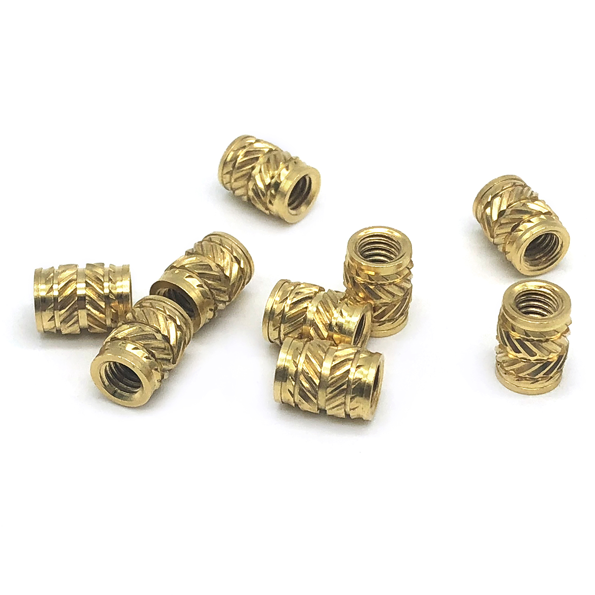 Chuanghe - China wholesale OEM ODM M8 M10 1/4-20 UNC brass wood insert nut thread insert 6