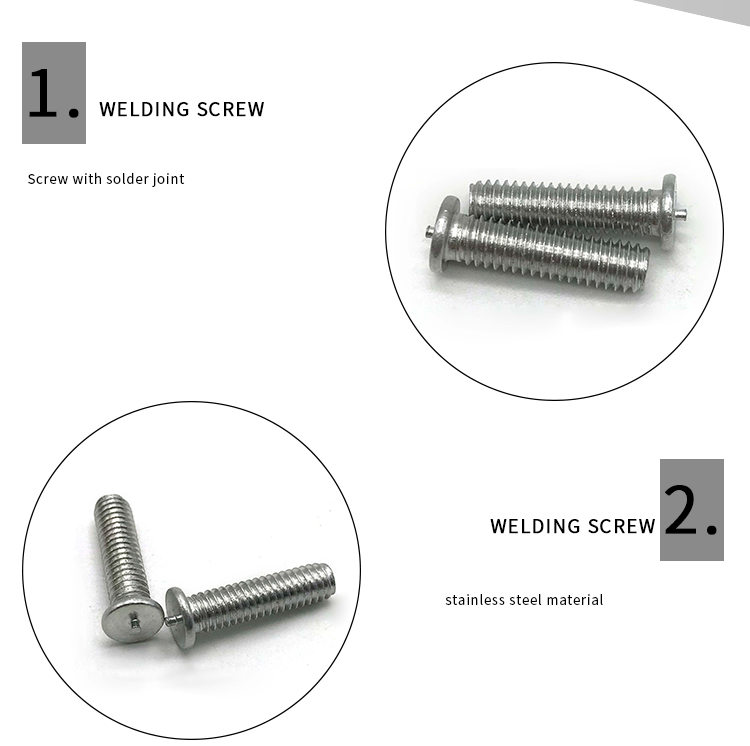 Chuanghe - Chuanghe Customized M8 M10 stud bolt din 32501 Stainless Steel Spot stud welding screw Welding screw 9