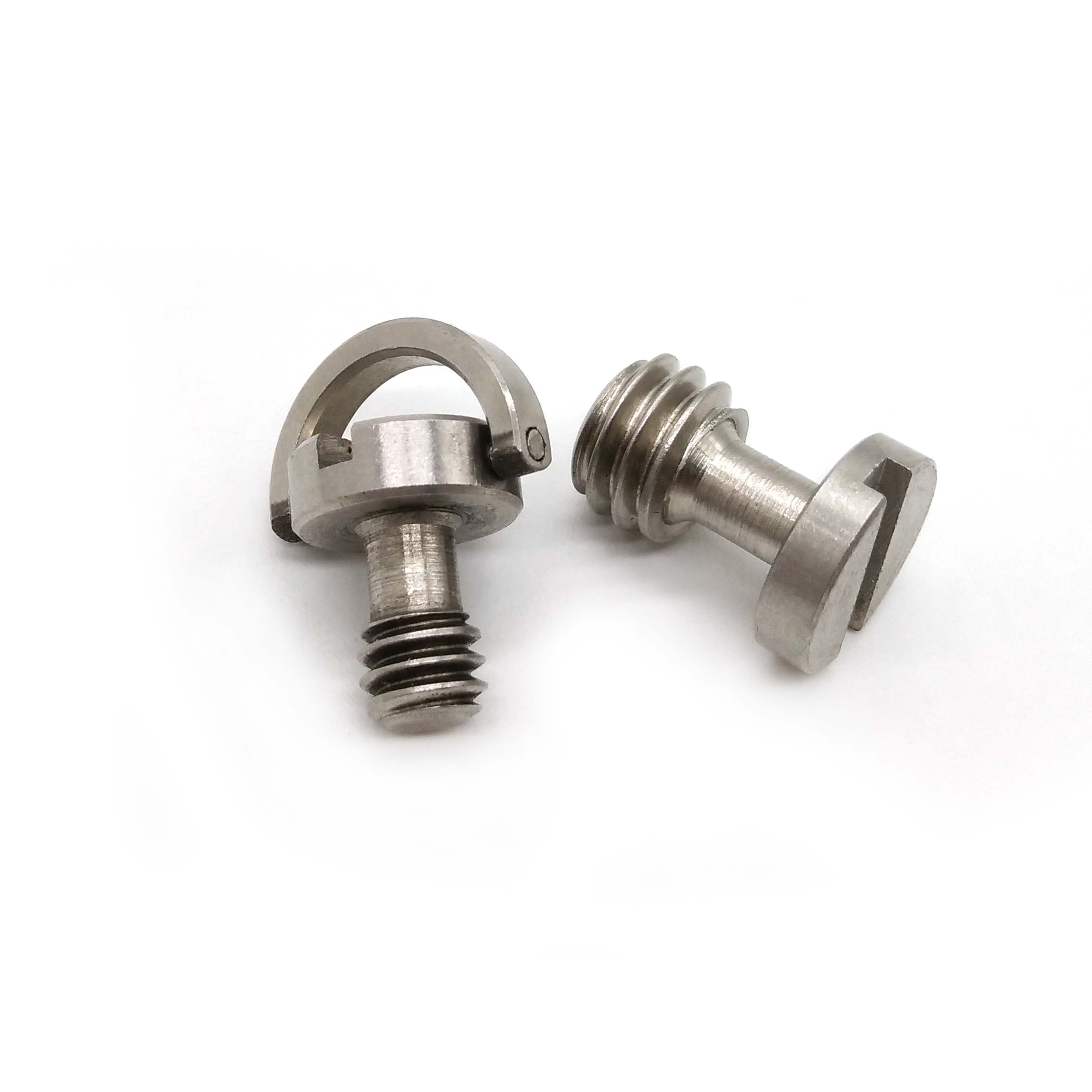 Chuanghe - CNC turning system Quick release plate 1/4 screws Quick release Quick release hand screw C-ring slotted camera screw accessories Camera screw 10