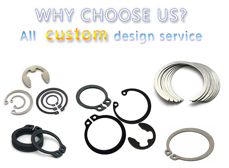 Custom stainless steel circlips suppliers Manufacturer | Chuanghe Fastener 3