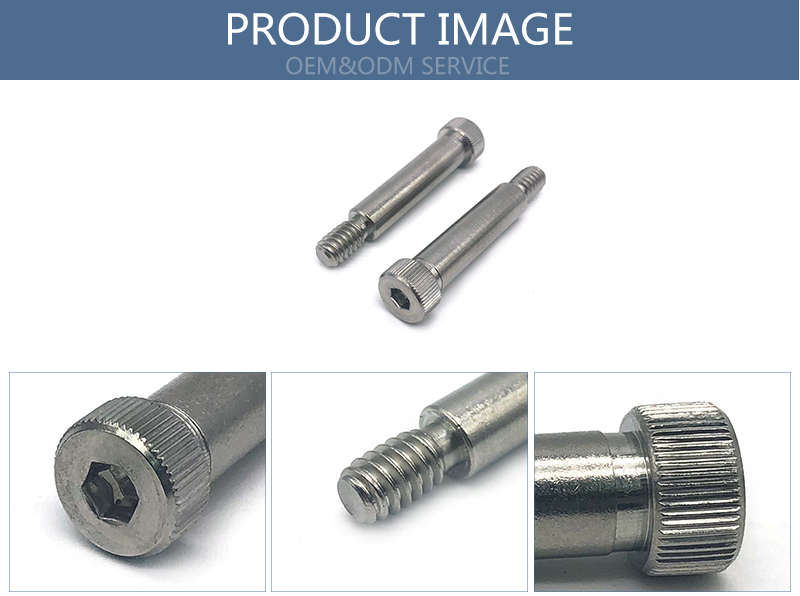 Chuanghe - Custom socket stainless steel Knurled m14 shoulder bolts with shoulder shoulder bolt 8