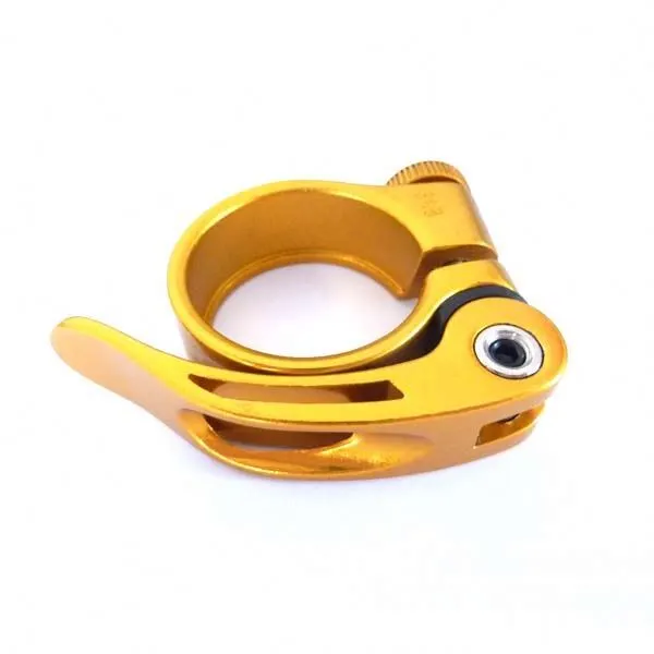 Chuanghe - China wholesale Titanium bicycle accessories Bike MTB 28.6 34.9mm Quick Release seatpost clamp For Bicycle bicycle clamp 1