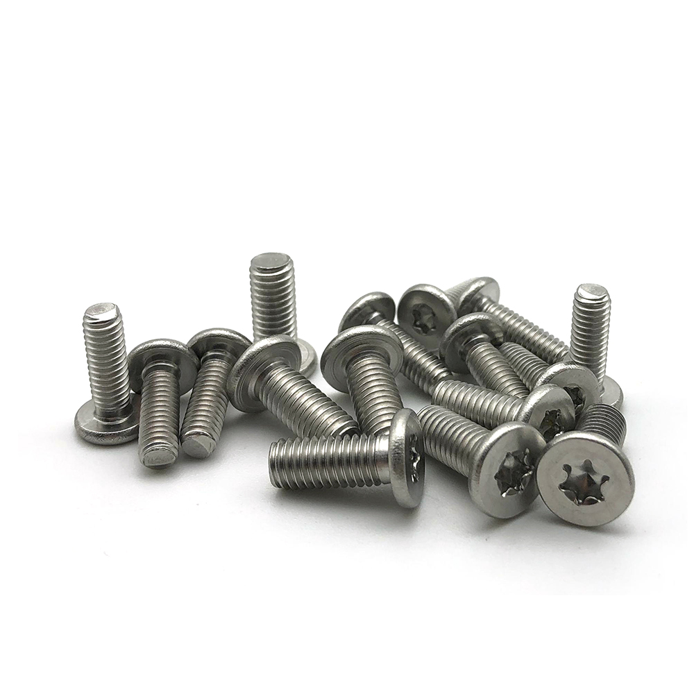 Chuanghe - ultra low-profile screw m3 m4 m5 m6 m8 ss stainless steel ultra low head torx screws Torx screw 3
