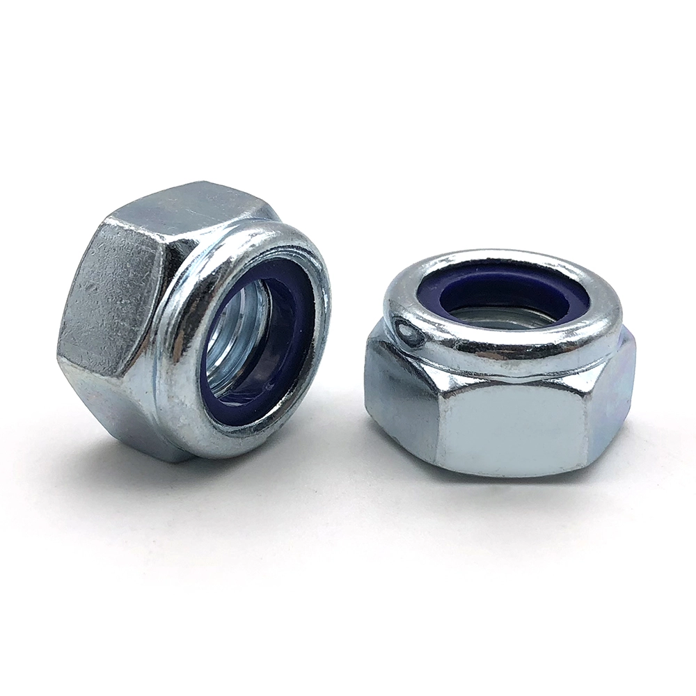 Chuanghe - Carbon Steel DIN 982 Din985 Yellow Zinc Plated Nylock Nut lock nut 1