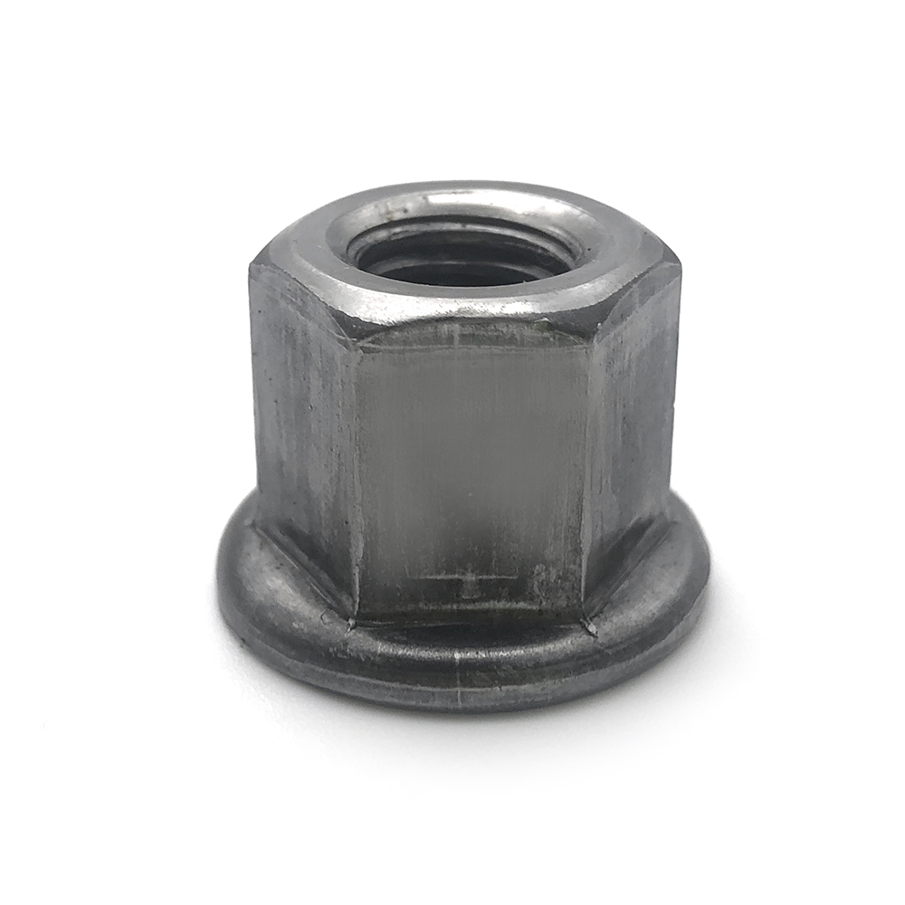 Chuanghe - DIN 74361 Flat Hex Flange collar nuts M14x1.5 mm M18x1.5 mm M20x1.5 mm M22x1.5 mm flange nut 5