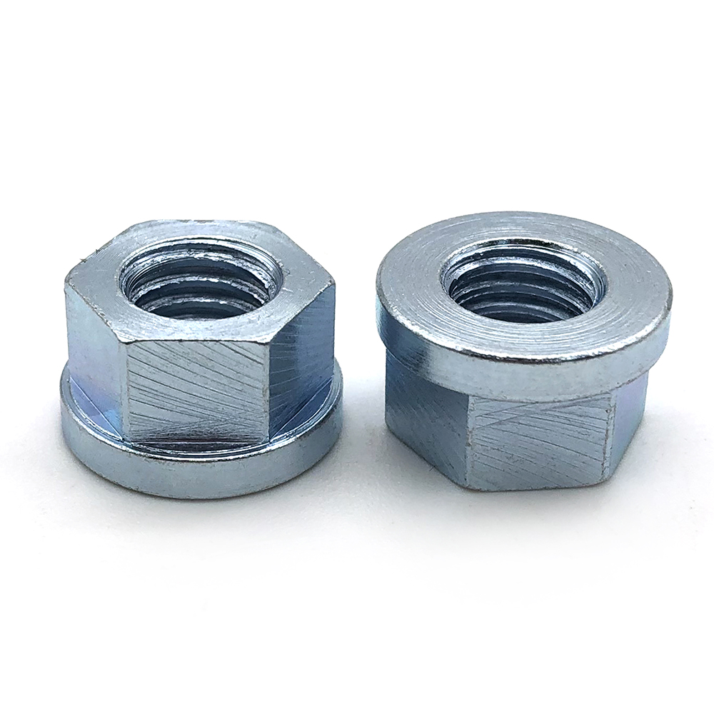 Chuanghe - DIN 74361 Flat Hex Flange collar nuts M14x1.5 mm M18x1.5 mm M20x1.5 mm M22x1.5 mm flange nut 6
