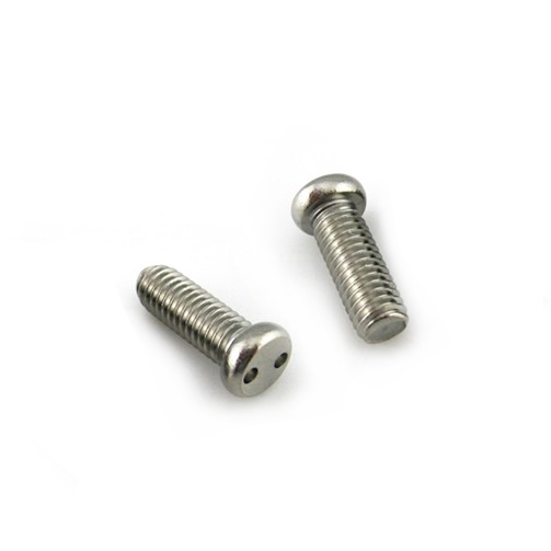 Chuanghe - China wholesale Stainless Steel Pan Head Anti-theft Screw Truss Head Slotted Driver One Way Screw Anti-theft screw 3